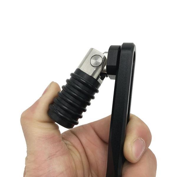 並行輸入品 カワサキ Z800 Z900 Z1000 Z1000R Z1000SX Z900R互換性 用アルミニウム製折りたたみ式ギアシフトペダルレバーの画像