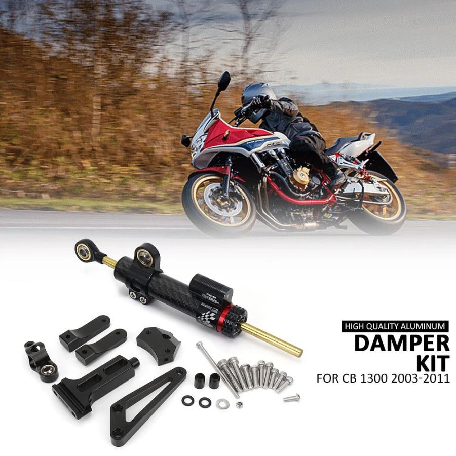 並行輸入品 ステアリングダンパーマウントキット ホンダCB 2003 CB1300 