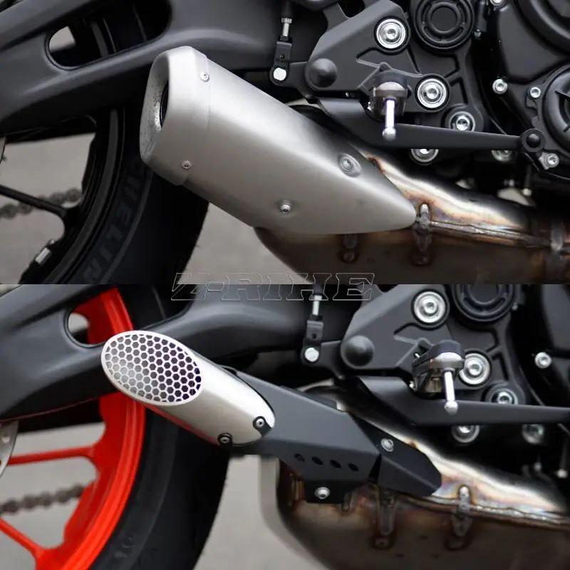 並行輸入品 バイク用エキゾーストサイレンサー 2020 XSR700 XS RIER7 T7 MT07 2021用の画像