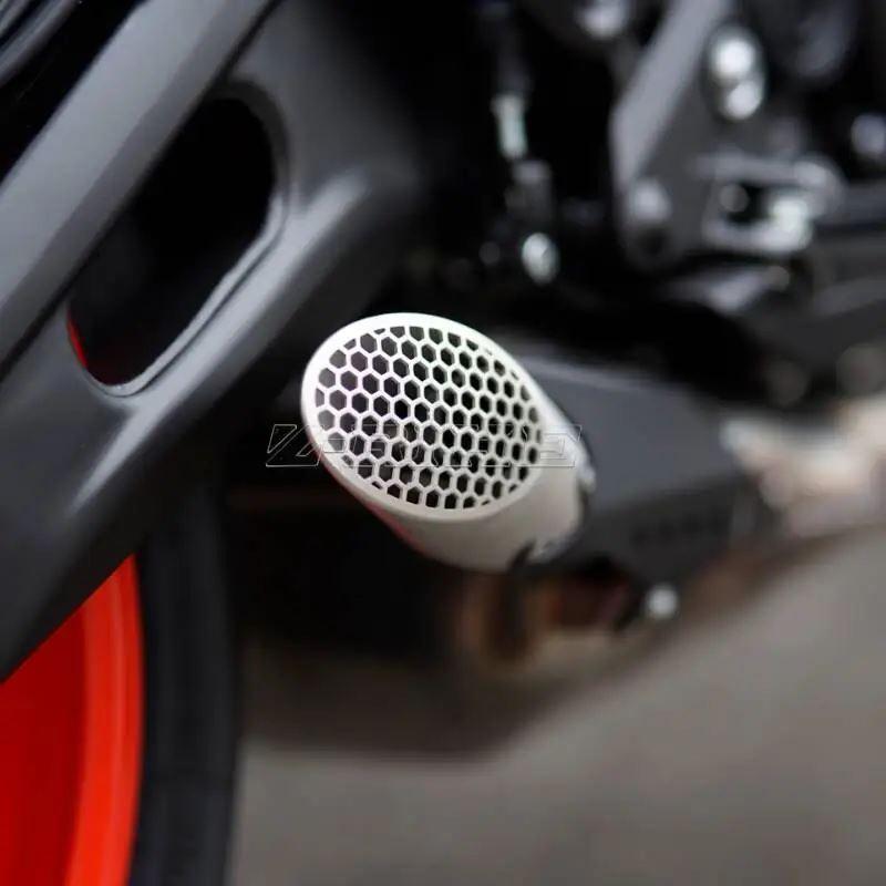 並行輸入品 バイク用エキゾーストサイレンサー 2020 XSR700 XS RIER7 T7 MT07 2021用の画像
