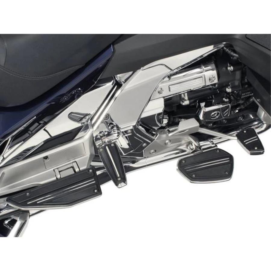 並行輸入品 1800-2018ペダル アクセサリー ホンダゴールドウィング 2021 F6B用クロームブレーキアクセサリー_2
