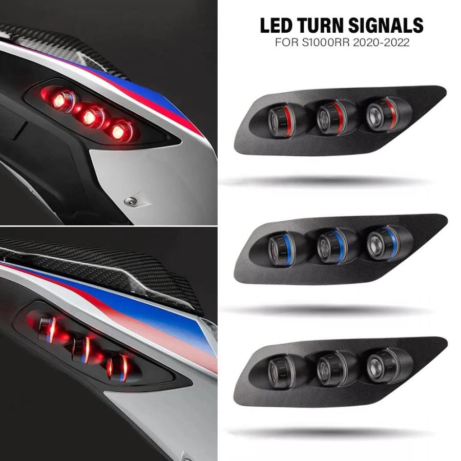 並行輸入品 二輪ライト リアライト BMW S1000RR 2021-2022 2020用テールライトの画像