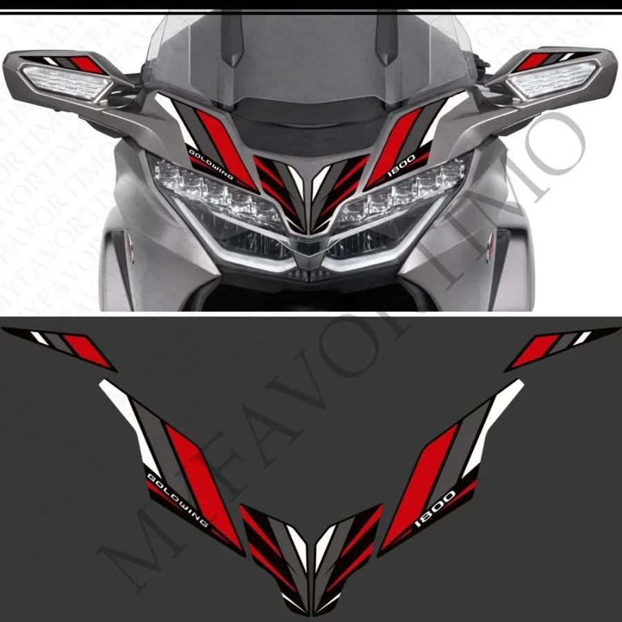 並行輸入品 タンクパッド ステッカー ホンダゴールドウィング 1800 F6Bツアー用ステッカー