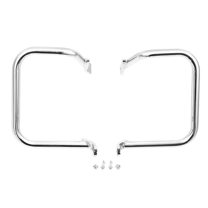 並行輸入品 ハーレーヘリテージソフテイルクラシックFLSTFLSTC 00-17 FXST FXSTB 00-05 00-17用 バイクリアサドルバッグガードレール クラッシュバー_5