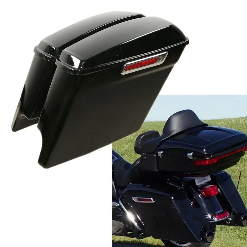 並行輸入品 ロング用サドルバッグ 拡張 5インチ ハーレーツーリング ストリート 電気 グライドロード 2014-2022 2020 19_5