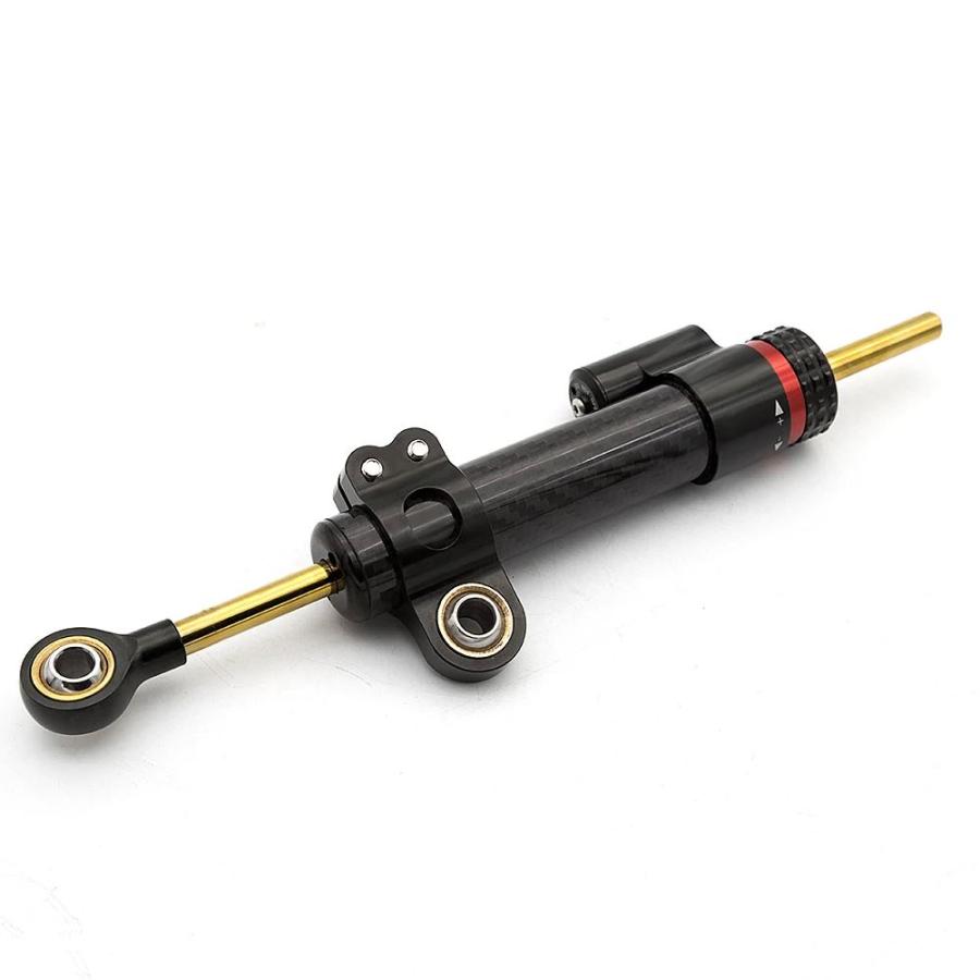 並行輸入品 用カーボンステアリングダンパースタビライザー ダンパー マウントサポートキット ヤマハZF R3 R25 MT25 YZFR3_3