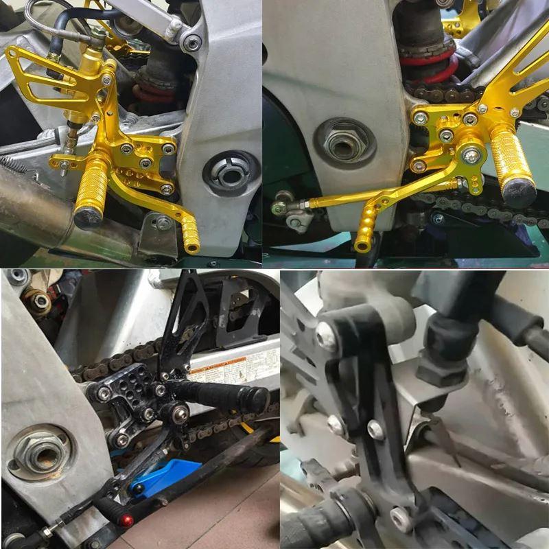 並行輸入品 スズキ用 バイクリアフットレスト フットレスト 600 GSXR600 GSXR750 1997-2005 1998 K1 K2 K3 K4 K5の画像