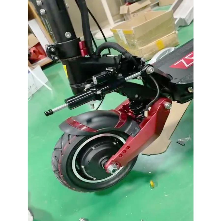 並行輸入品 ゼロ10X電動スクーターステアリングダンパー アルミニウムブラケット 取り付けサポートキット ダンパーアクセサリーの画像