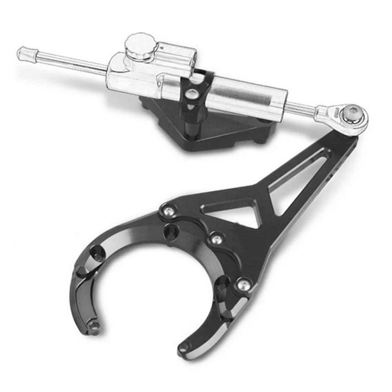 並行輸入品 スズキGSX-S1000GT GSX S1000 GT GSX-S 1000 GSXS1000 2023 2022用カーボンステアリングダンパースタビライザーサポートマウントキットの画像