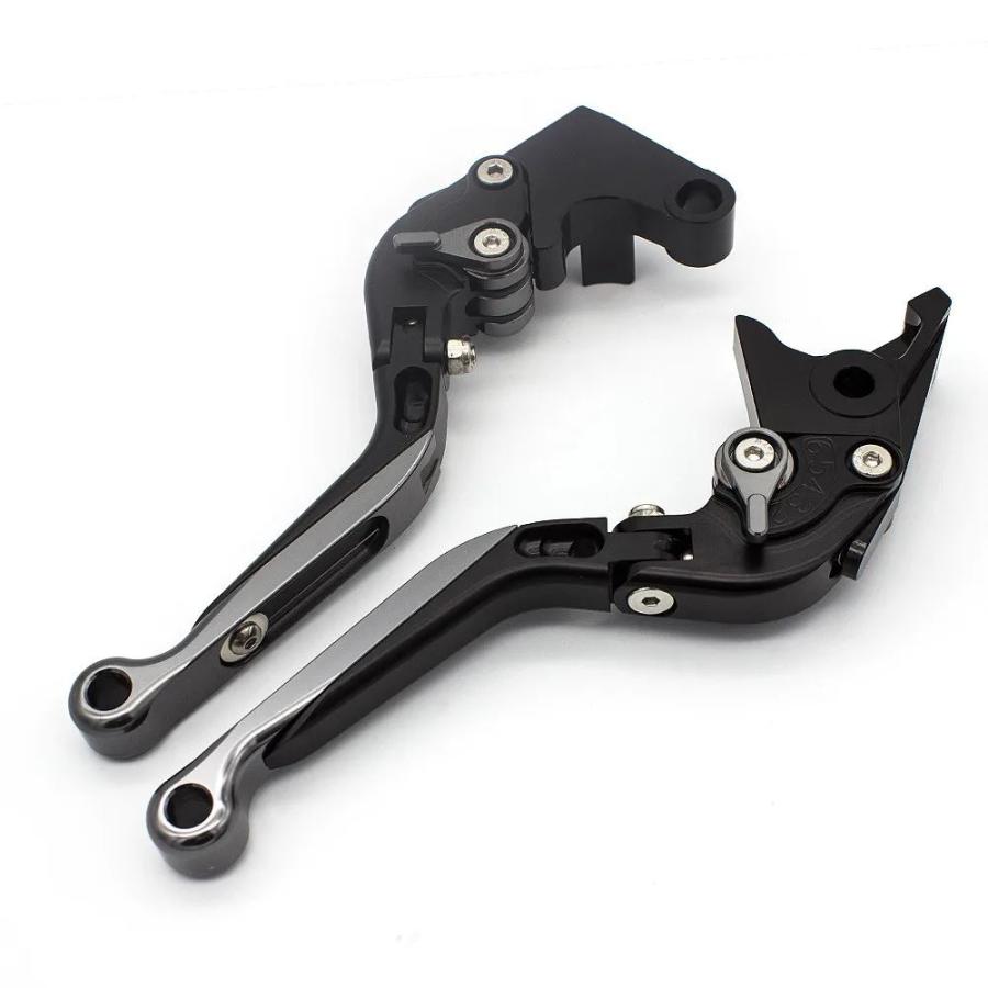 並行輸入品 スズキGSR 600 GSR600 06-11 GSXR1000 01-04 DL650 VSTROM 2011-2017用折りたたみ式拡張可能ブレーキクラッチレバー_2
