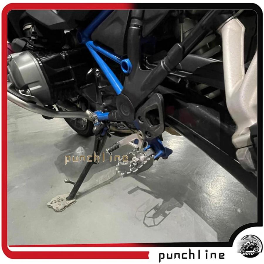 並行輸入品 フィットF750GS F850GS 2017-2021 R1250GSアドベンチャー19-21 R1200GSアドベンチャー14-19 R1200GS GSA 13-19回転ビレットフットペグフットリの画像