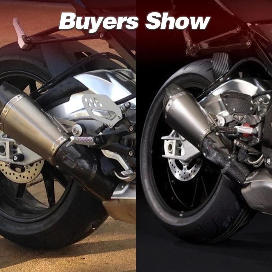 並行輸入品 BMW S1000RRRR1200GS用カーボン製エキゾーストセンターマニホールド カーボンガード 火傷防止シェル S1000R 2010-2014用 バイクアクセサリーの画像