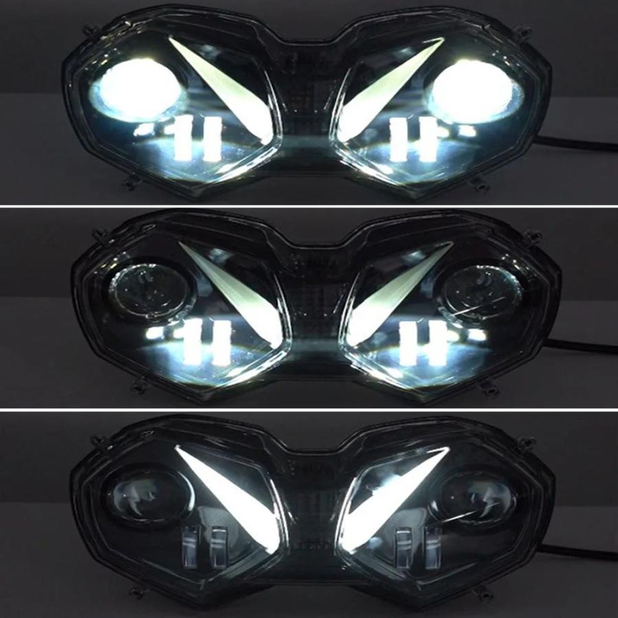 並行輸入品 ヘッドライト タイガーエクスプローラー用ハイビームLEDヘッドライト800 色あせたアセンブリ モトクロスアクセサリー 2018_1