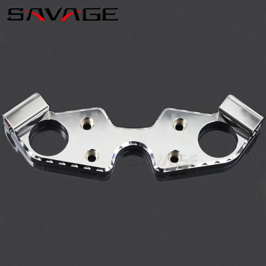 並行輸入品 GSX1300R用スズキGSX 1300Rハヤブサ2008-2020アクセサリーフロントハンドルバーブラケットサポートモトの画像