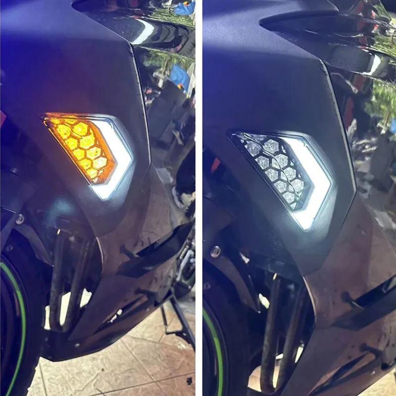 並行輸入品 カワサキニンジャ1000SX Z1000SX 2017 2018 2019 2020-2021用-LEDウィンカーの画像