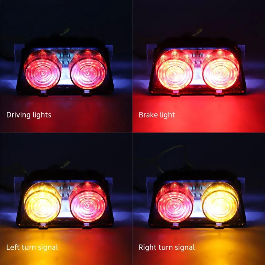 並行輸入品 バイク用LEDテールライト ホンダ CBR250 MC19 MC22 CBR400