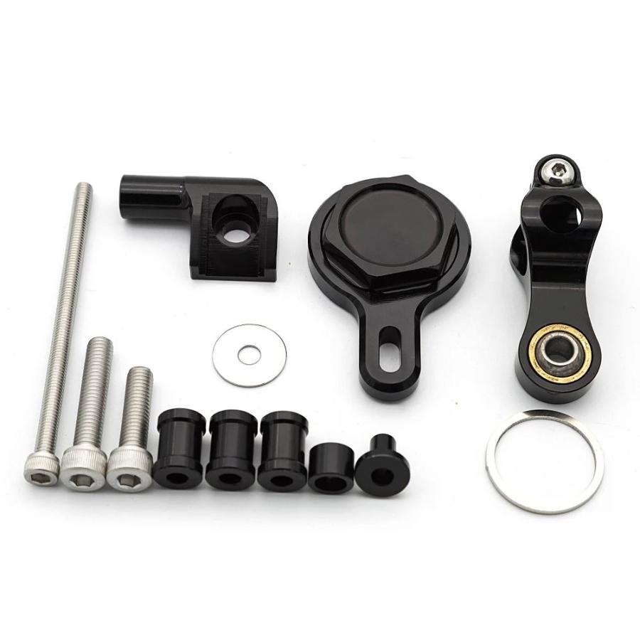 並行輸入品 YZF R1 1998-2001ステアリングダンパーブラケット取り付けキット ヤマハ用取り付けキットYZF-R1 1998 1999 2000 2001_2