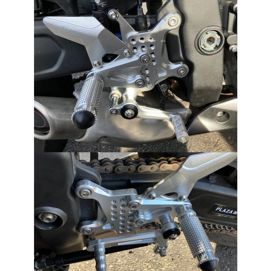 ZX-4RR カワサキニンジャZX-4R ZX4R 2023用バックミラー フットレスト
