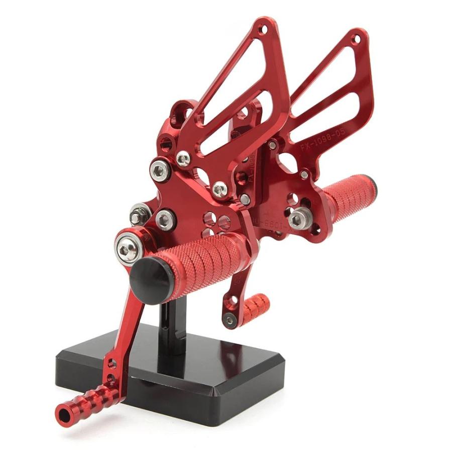並行輸入品 フットレスト 表面ペダル 1098 1098S 1198 アクセサリー 848の画像
