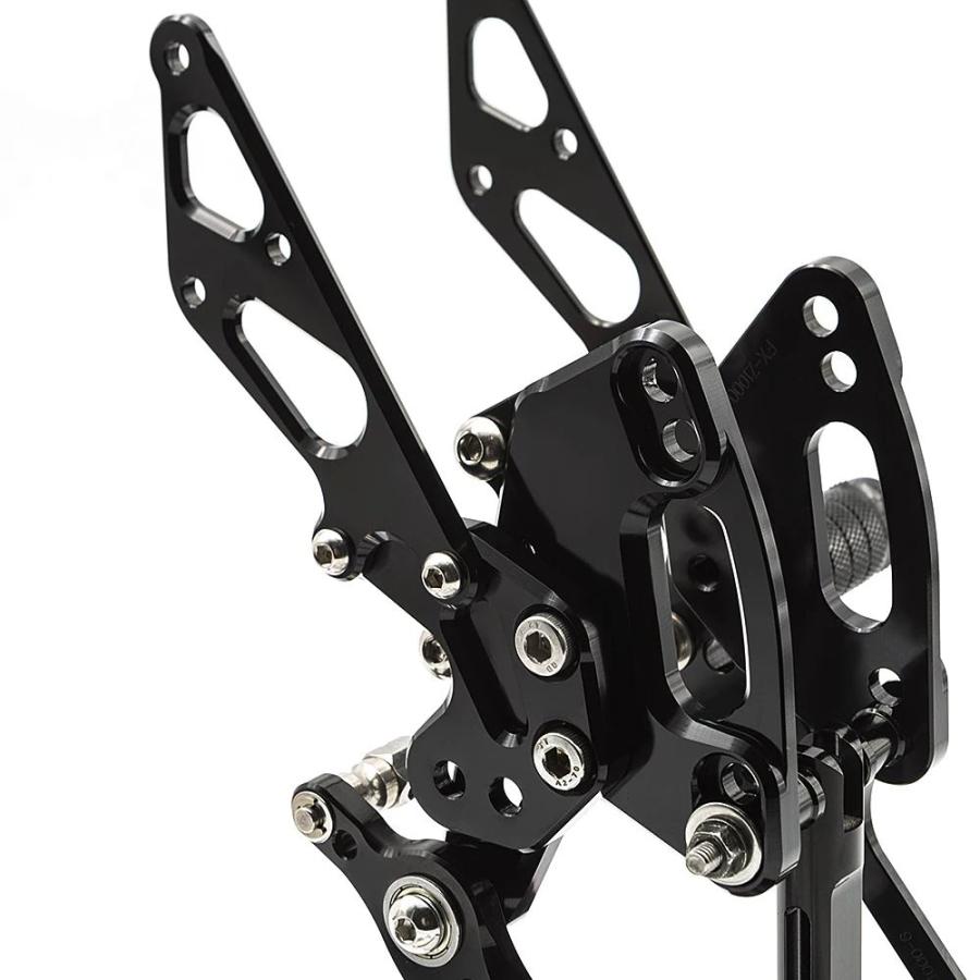 並行輸入品 カワサキ用フットレスト バイクフットレスト 1000 Z 2010 ABS 2015-2016 2017 2018 2019 2020 2021 2022の画像