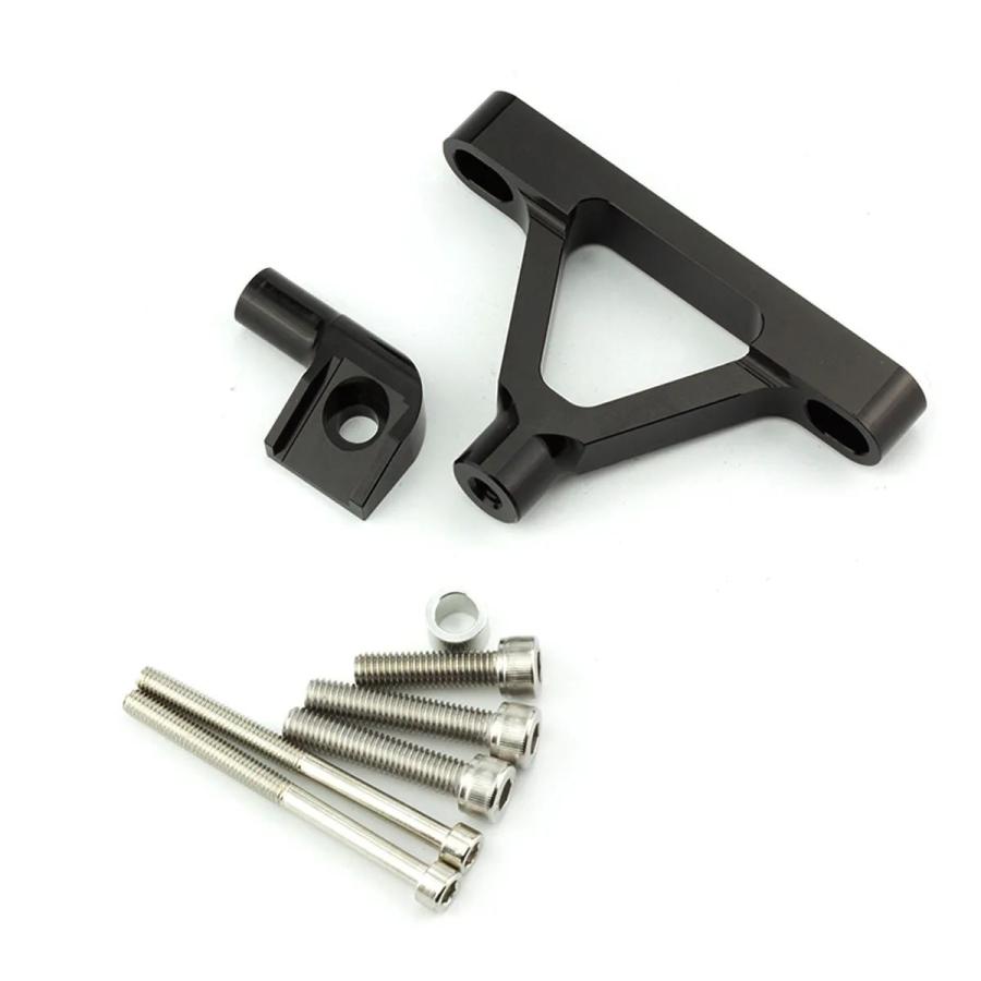 並行輸入品 カワサキニンジャZX10R ZX-10R 2004 2005 ZX6R ZX-6R 2007-2008用ステアリングダンパースタビライザー取り付けブラケットキット