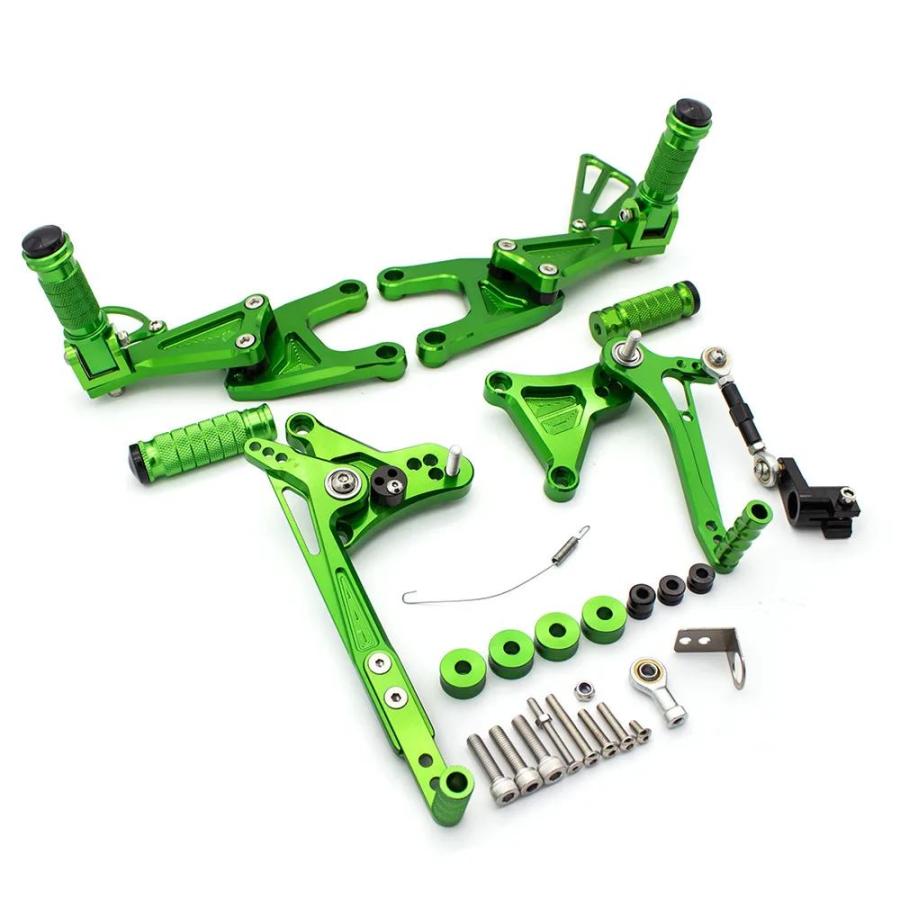 並行輸入品 TNT125-フットレスト付き保護ペダル フットレスト リアセット メルセデスベンツ用 TNT 2023 125 135 TNT135 2016 2017 2018 2019 2020 2021 20の画像