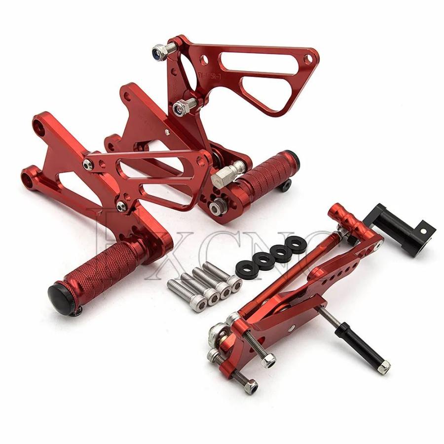 並行輸入品 トライアンフストリートトリプル用リアセットフットペダル フットペグ 2017 2018 2019 2020 2021 2022 2023_2