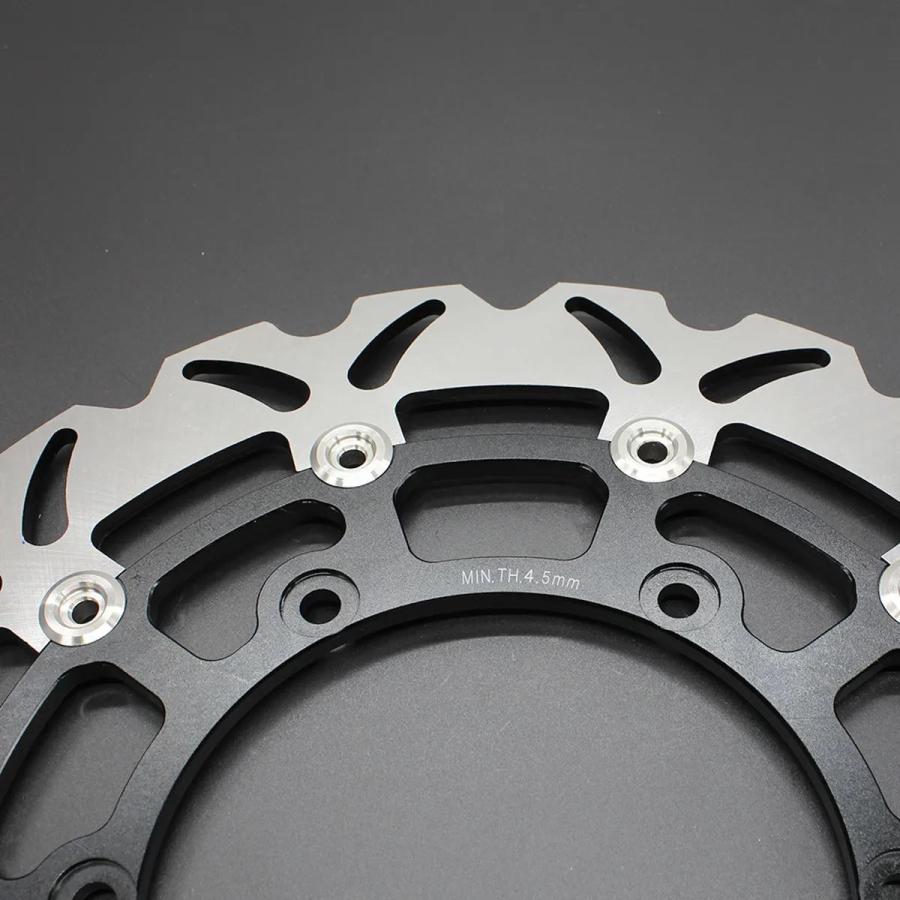 並行輸入品 ヤマハYZF-R1 XJ600N 1998-2003 YZF-R6 1999-2002 YZF R1 R6 YZFR1 YZFR6 320MMフローティングフロントブレーキディスクローターの画像
