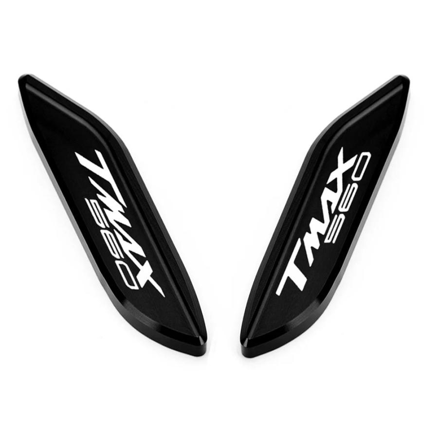 並行輸入品 レザー バイクシート 装飾ミラーカバー ヤマハT-MAX TMAX