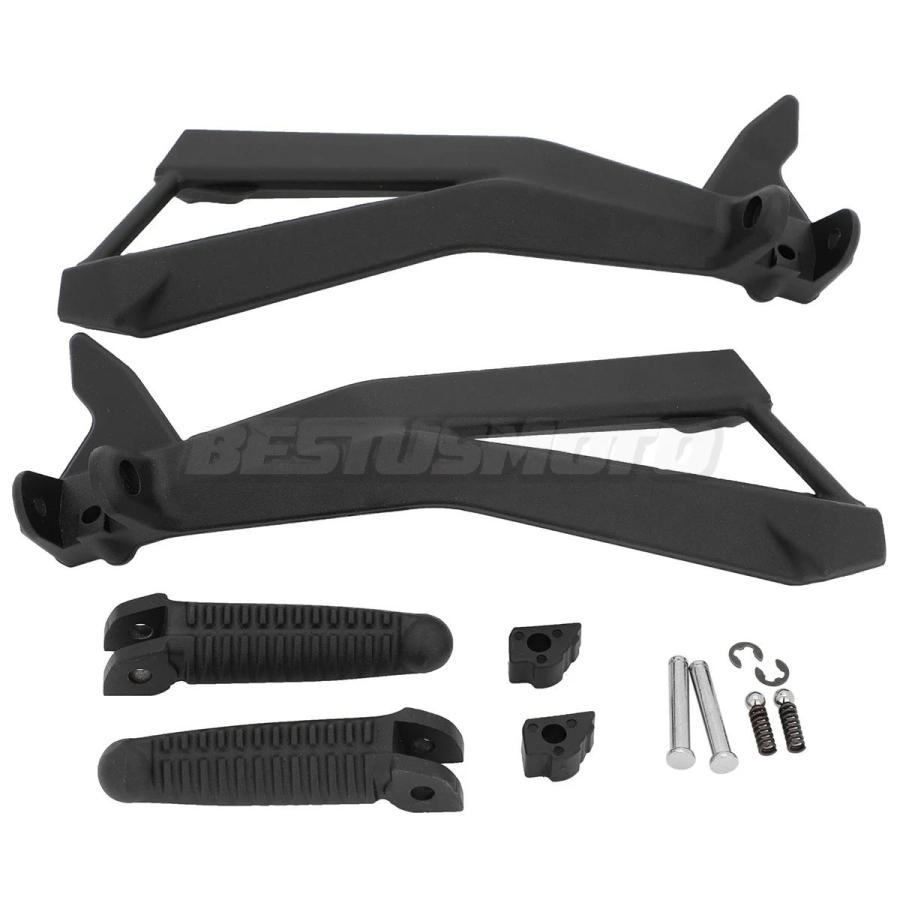 並行輸入品 ドゥカティ用 バイクリアフットレスト サテン 新コレクション848 2008-2012 2013 S 1098-2007 2008 1198 S 2010-2011_3