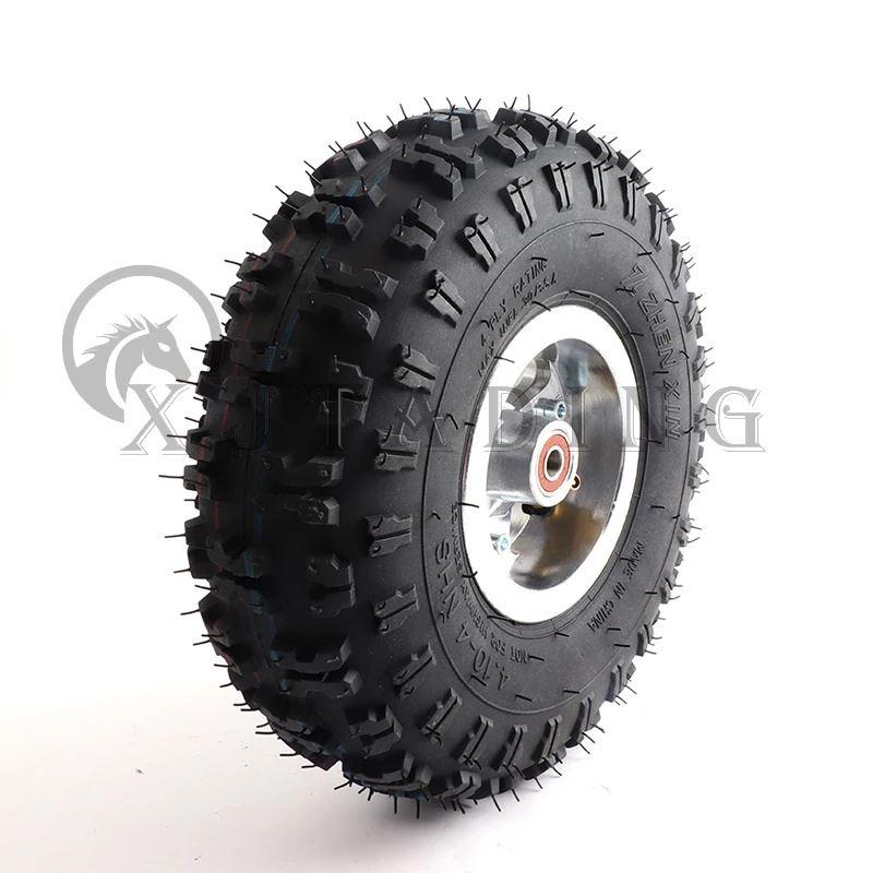 並行輸入品 4インチタイヤ4.10 4 49CCミニクワッド ダート スクーター 三輪車 バギーホイール用4インチハブリム付き_3