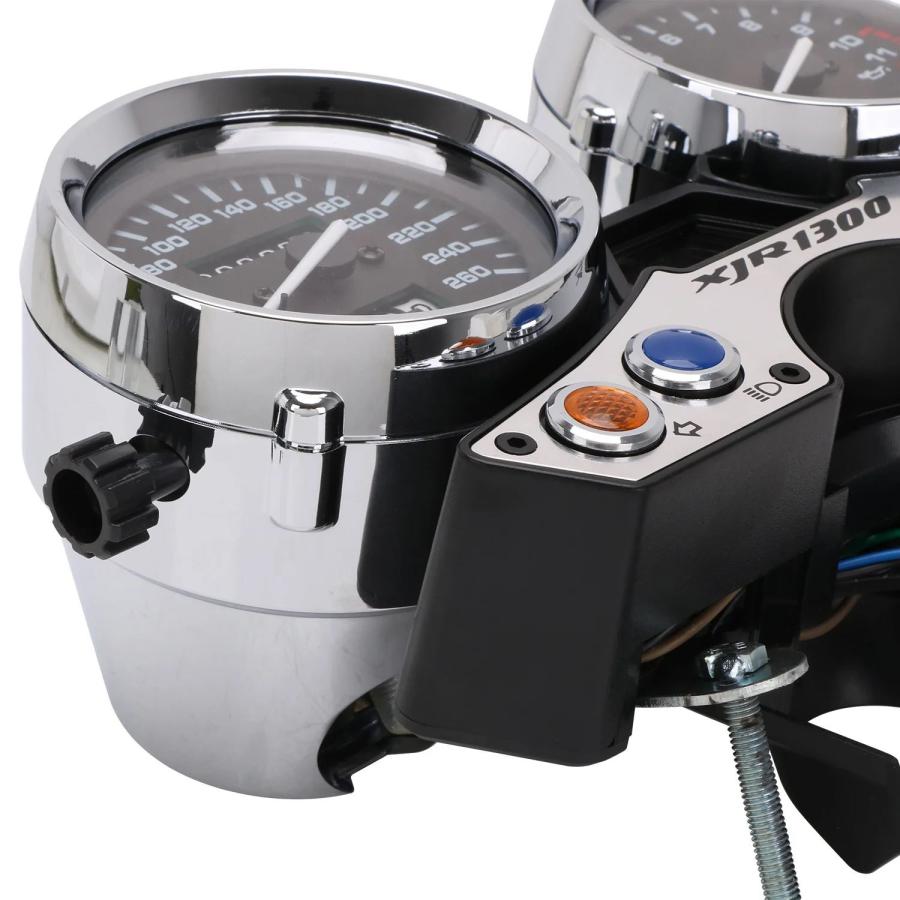 並行輸入品 ヤマハXJR1300XJR 260 1300 1989用 バイクタコメーター スピードメーター オドメーターインジケーター_4