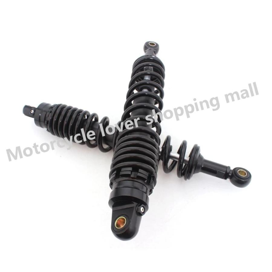 並行輸入品 バイクショックアブソーバー ショックアブソーバー リアショック保護 360MM 400MM ヤマハ用 カワサキ スズキ用の画像