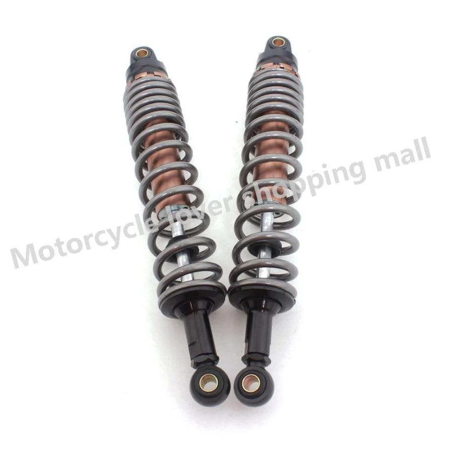 並行輸入品 バイクショックアブソーバー ショックアブソーバー リアショック保護 360MM 400MM ヤマハ用 カワサキ スズキ用の画像