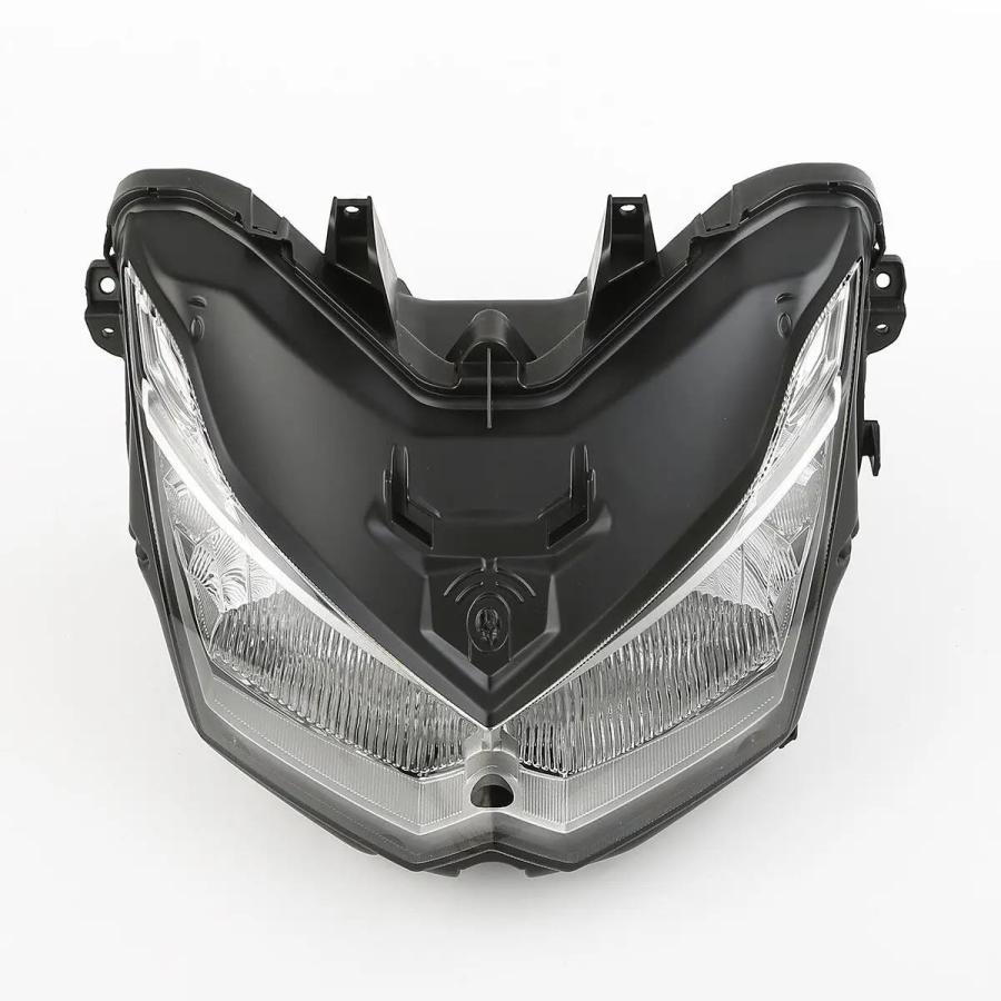 並行輸入品 バイクヘッドライトアセンブリ カワサキZ1000 Z 1000 2010 2013用 バイクヘッドライトの画像