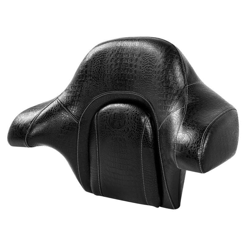 並行輸入品 ハーレーツアーポークツーリング2014 2023用ラップラウンドハンドツールパックバックレストパッド_2