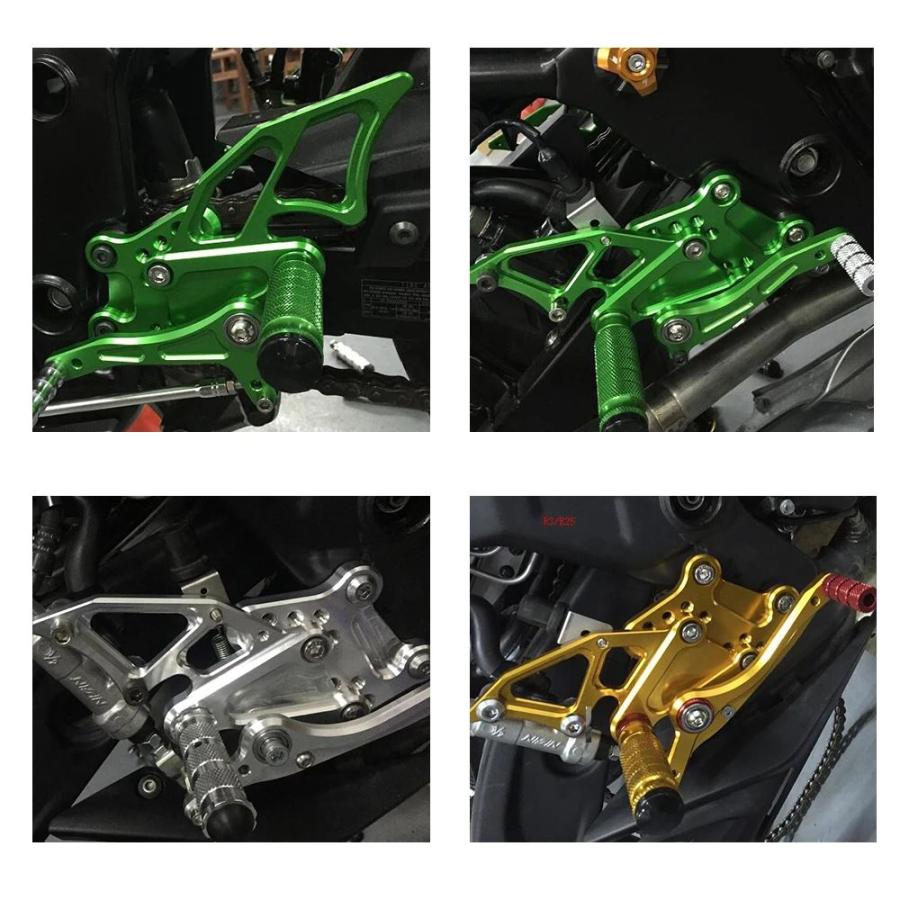 並行輸入品 ヤマハYZF R3 MT03 2014 2021REARSETフットレストフットレストペダル合金フットペグREARSETリアセット
