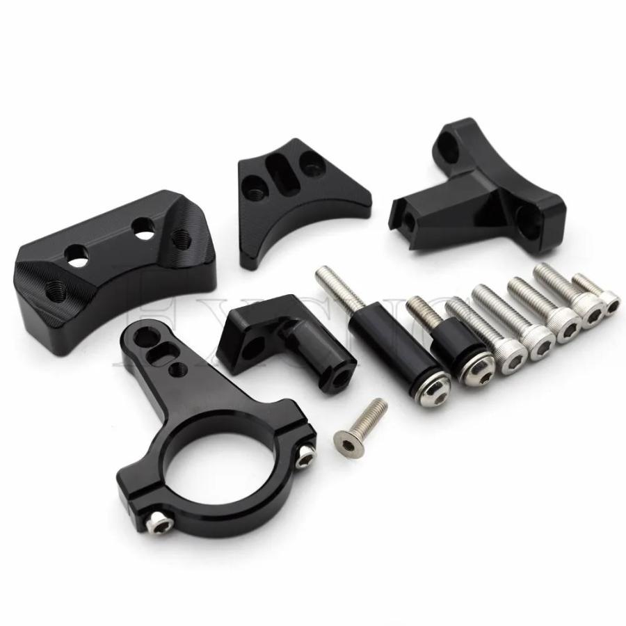 並行輸入品 カワサキニンジャ400 2018 2021 ステアリング安定ダンパーブラケット取付サポートホルダーキットセット_5