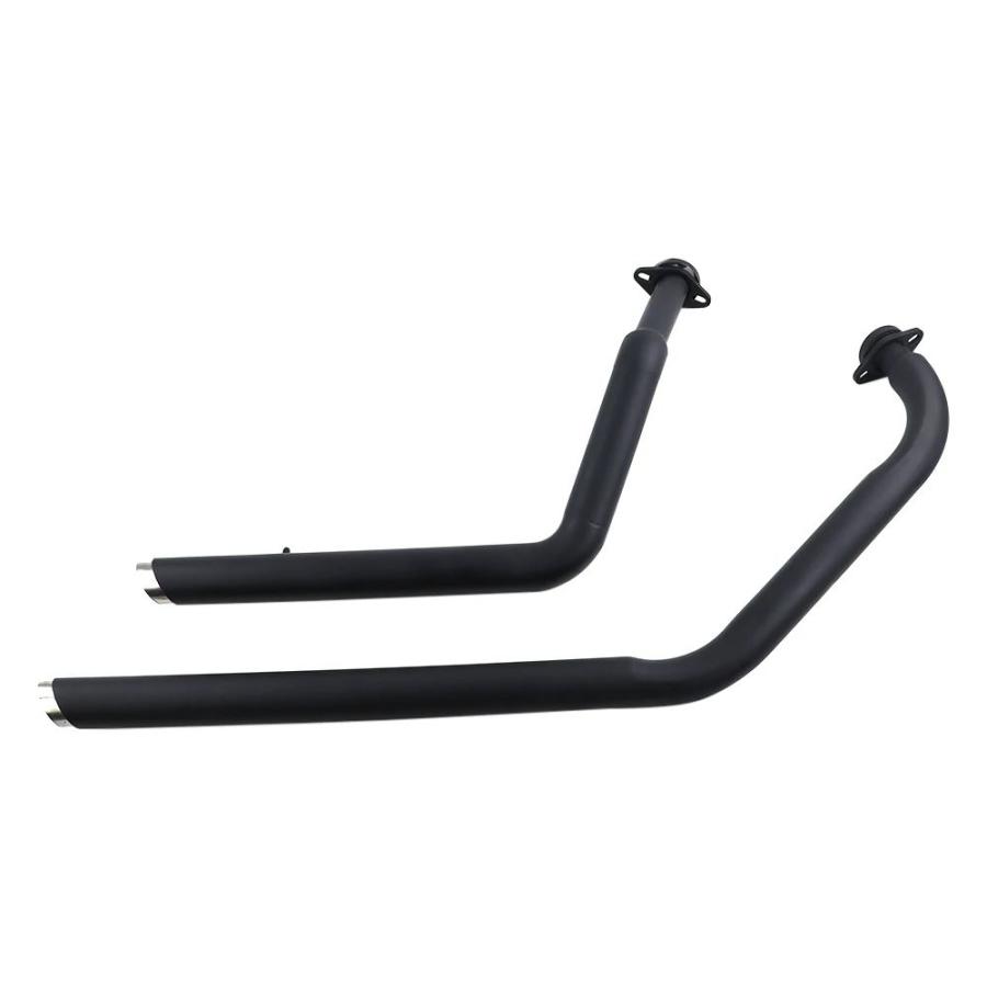 並行輸入品 スズキ用デュアルエキゾーストサイレンサー ブラッククローム C50 C50T 05 14 C50C 06 14 M50 05 08 VL800 VOLUIA_1