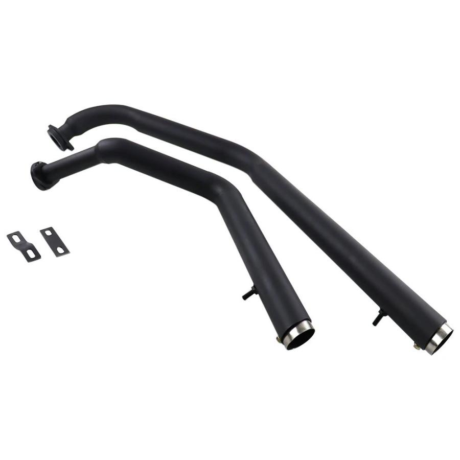 並行輸入品 スズキ用デュアルエキゾーストサイレンサー ブラッククローム C50 C50T 05 14 C50C 06 14 M50 05 08 VL800 VOLUIA_3