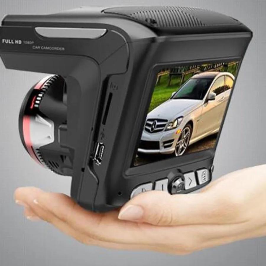 並行輸入品 2 IN 1レーザーレーダー カーカメラ フルHD G SENSOR P 1200スピード 2.3 W WDR