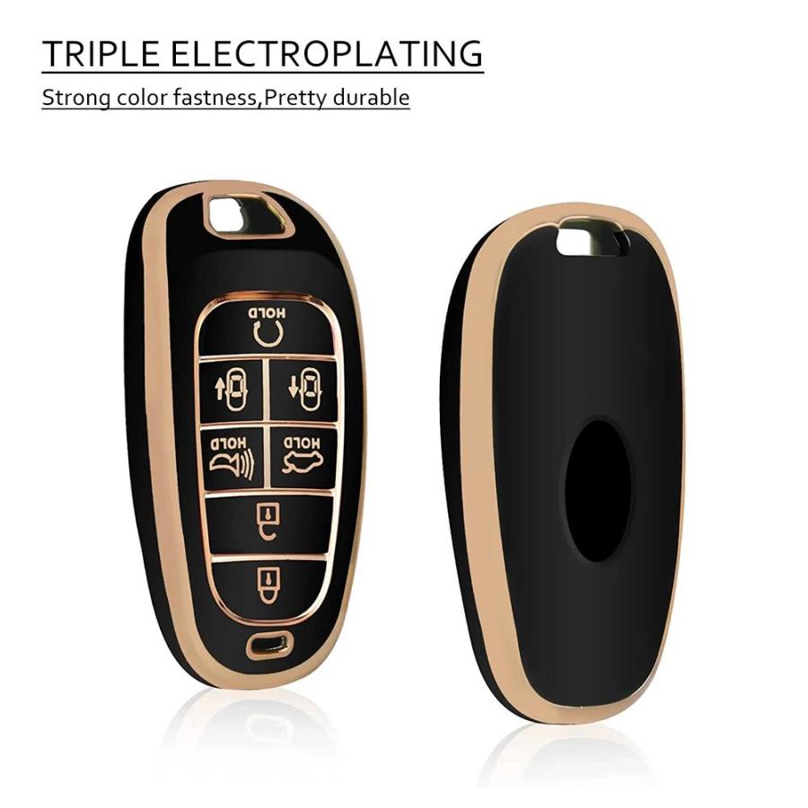 並行輸入品】 TPUキー現代5 7ボタンソナタSEL EV 6 8 IONIQ 5 NEXO