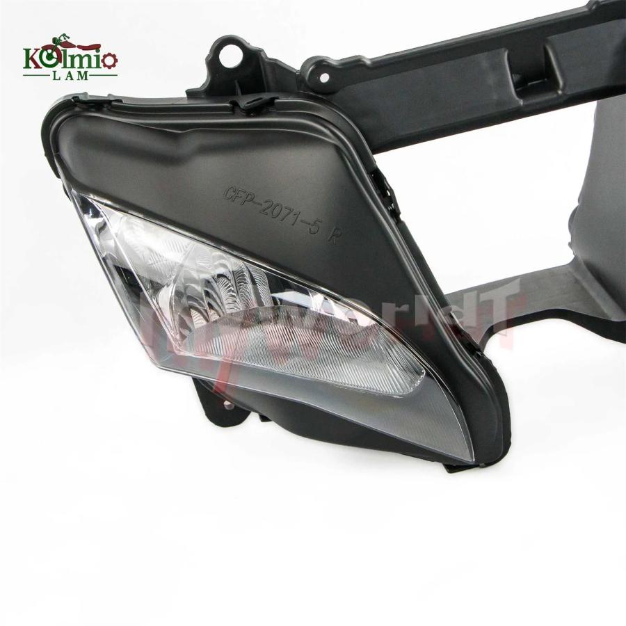 並行輸入品 カワサキニンジャZX10R互換性 バイクヘッドライト 2016 2020 ZX 10R ZX 10R 2017 2018 2019の画像