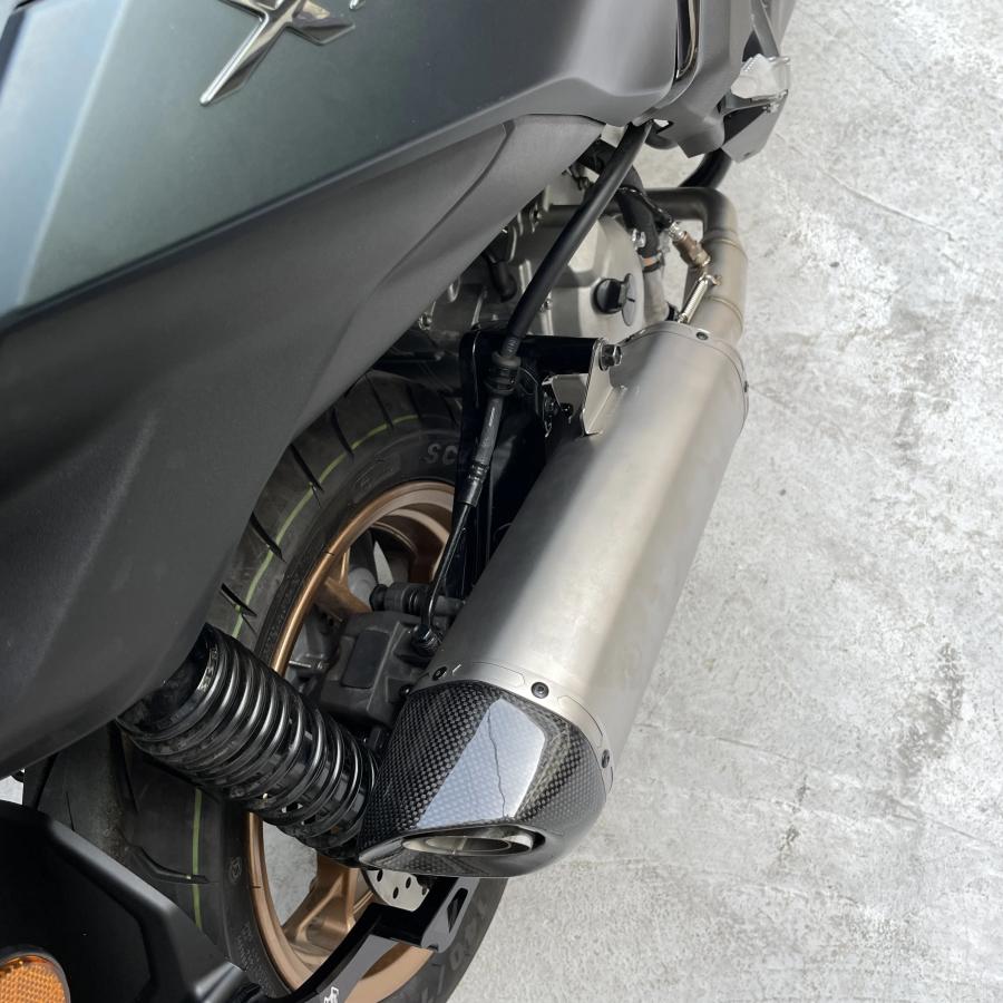 並行輸入品 バイク用エキゾーストサイレンサー保護カバー ヤマハX-MAX300 XMAX300 XMAX 300 X-MAX300-23の画像