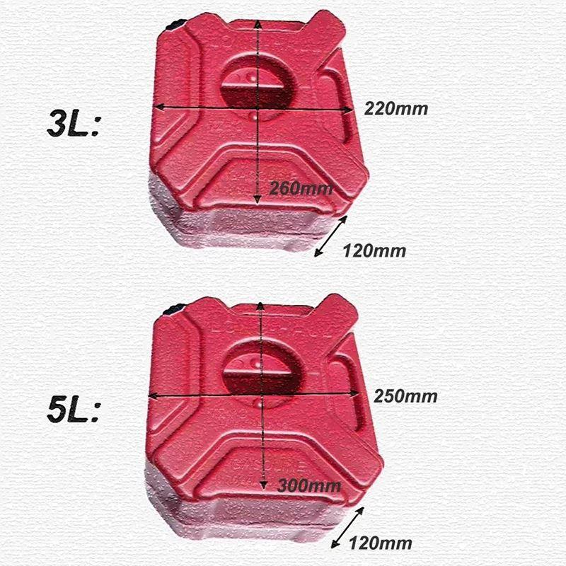 並行輸入品 バイク用 燃料タンク 2色 3L 5L 燃料容器 ガソリンエンジン 燃料タンク_4