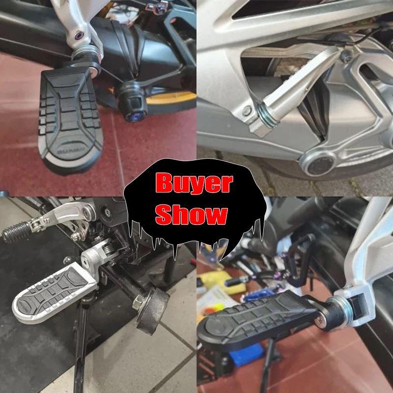 並行輸入品 BMW R1200GSR1250GS LC用回転フロントフットレスト 1250-2014アドベンチャー用リアフットレスト フットレストの画像