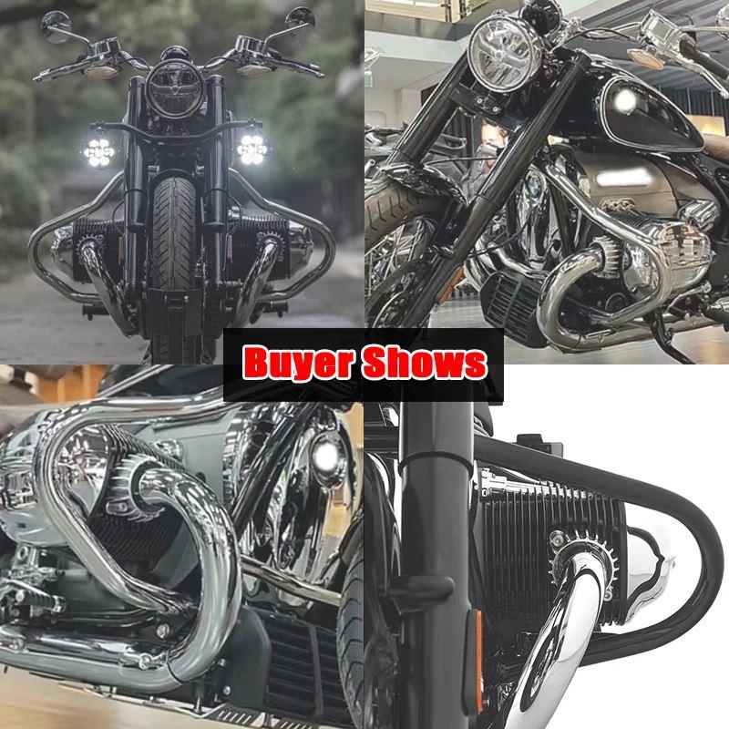並行輸入品 BMW バイク用ショックアブソーバー 衝突バー対応 黒 R18 2020 2021用_1