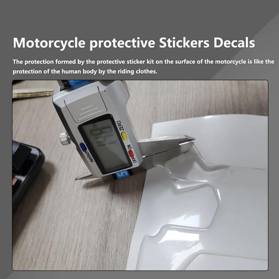 並行輸入品 タンクパッドスズキ GSX-S 1000 GT GSXS1000GT 2022 2023 クリアフィッシュボーンデカールカーボンテクスチャ_3