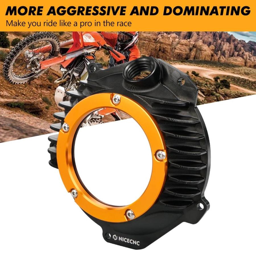 並行輸入品 エンジンクリアクラッチカバーKTM 250 350 SX F XC 2016