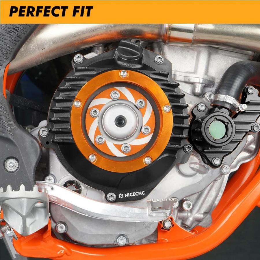 並行輸入品 エンジンクリアクラッチカバーKTM 250 350 SX F XC 2016